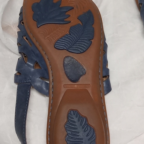 Born blue leather women's sandals size 6 - Picture 7 of 12